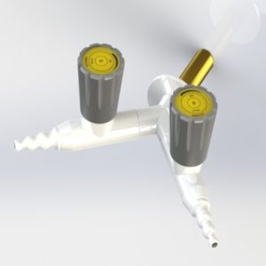 Wall Mount With Push Turn